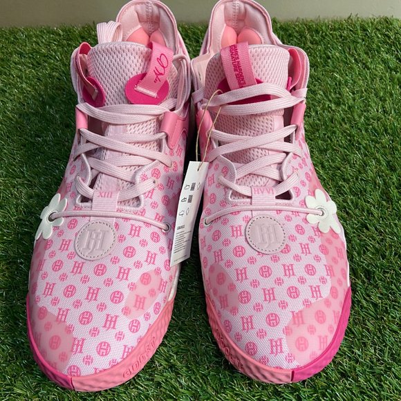 Adidas Harden Vol. 6 Monogram Pink White Basketball Shoes GW9033 Men\'s 12.5 NEW main image 8